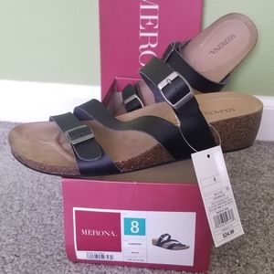 Merona Madeline slip on sandals
